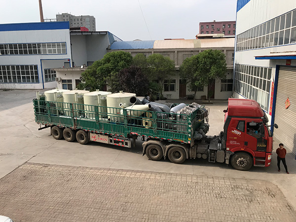 炭化炉发货